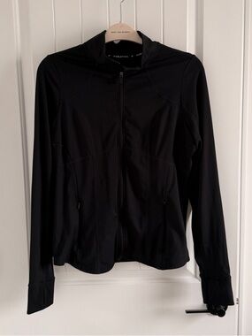 Fabletics Body Contour Women’s Black Full-Zip Jacket